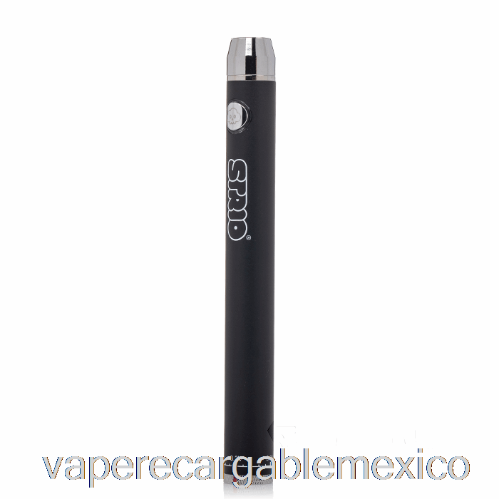 Vape Recargable Strio Bottom Twist 510 Batería Negro Mate
